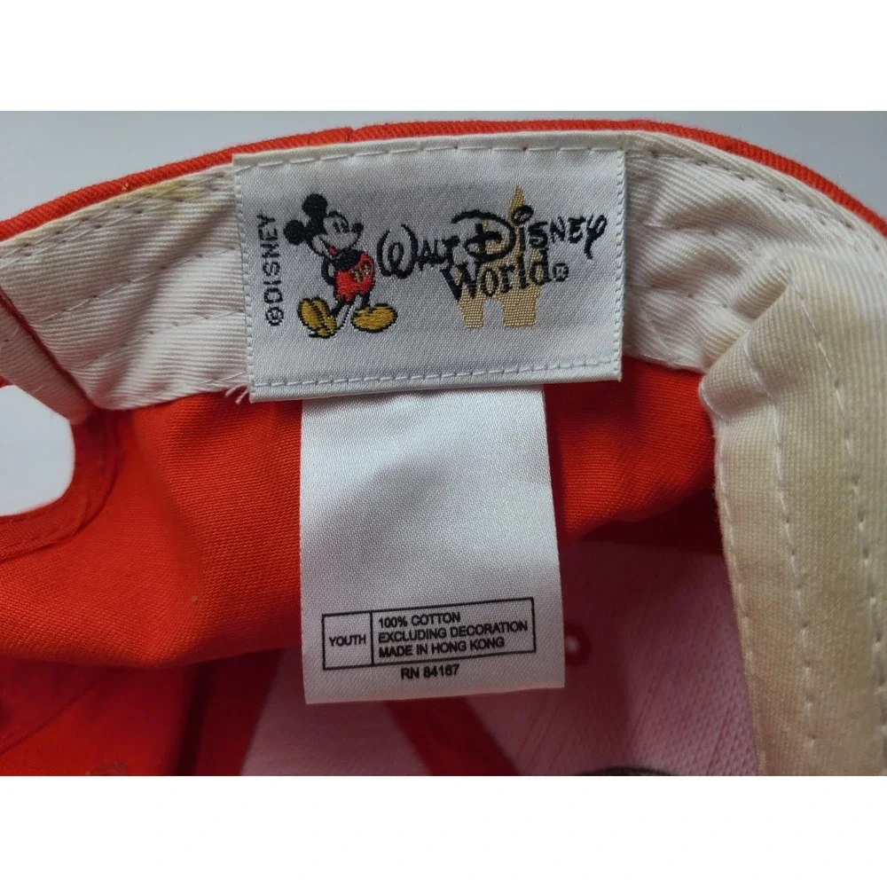 Youth Mission Space Epcot Walt Disney‎ World Adjustable Hat Cap Boys Girls Red